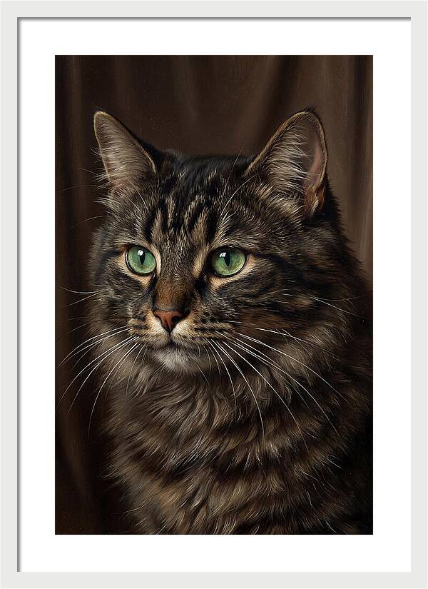 Majestic Feline Portrait