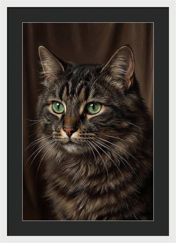 Majestic Feline Portrait