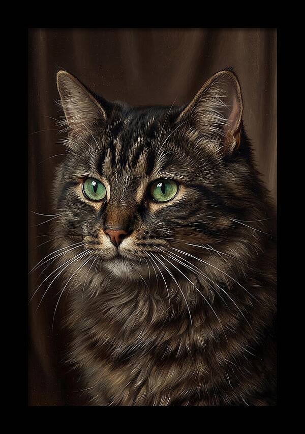Majestic Feline Portrait