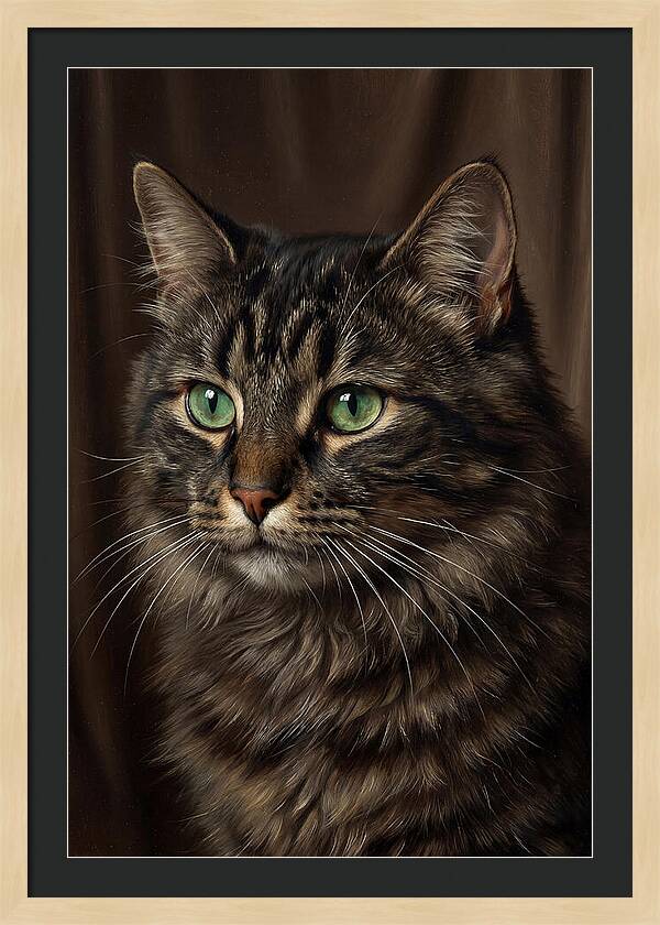 Majestic Feline Portrait