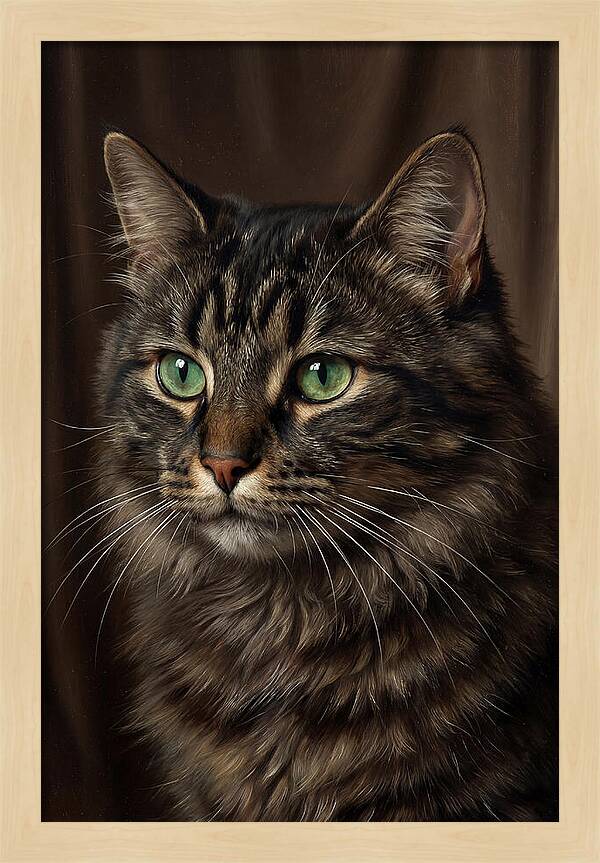 Majestic Feline Portrait