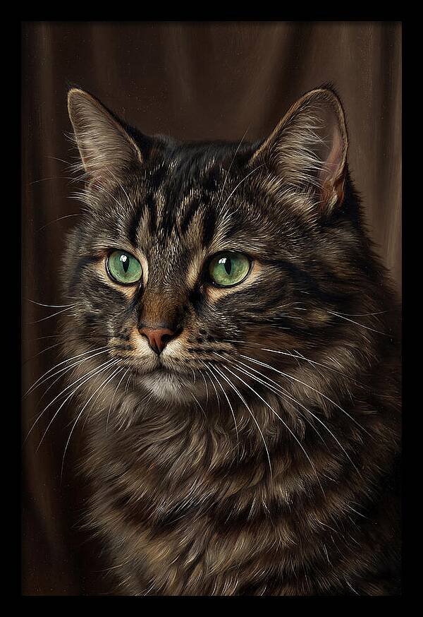 Majestic Feline Portrait