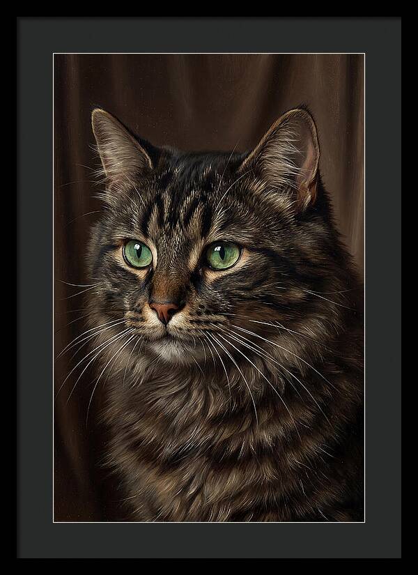 Majestic Feline Portrait