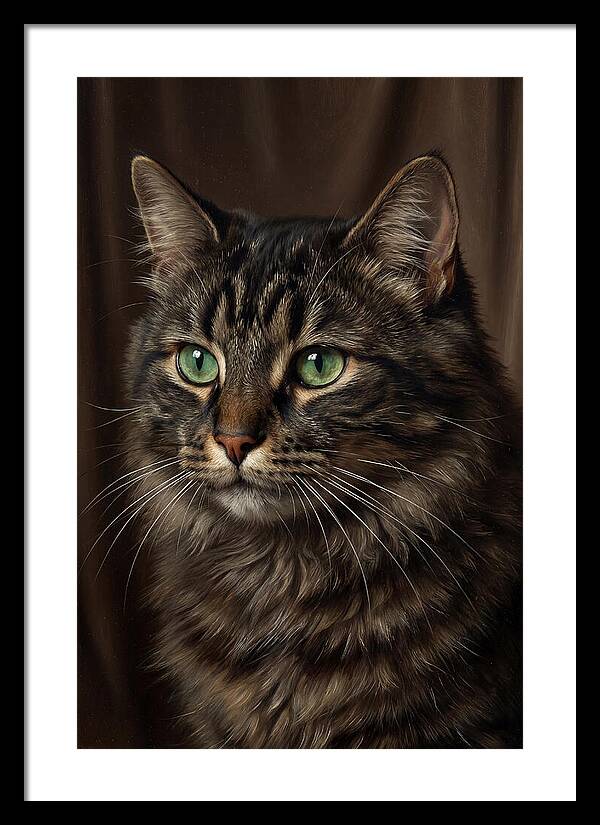 Majestic Feline Portrait