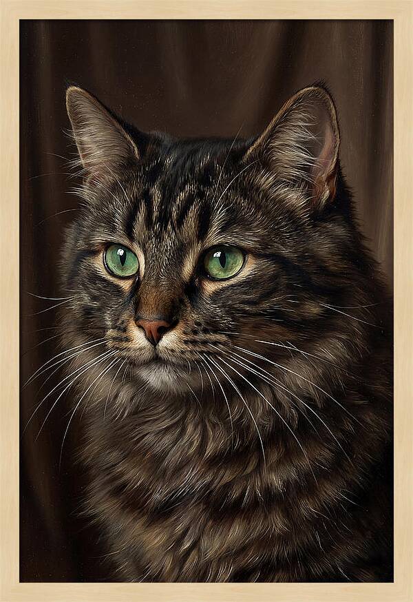 Majestic Feline Portrait