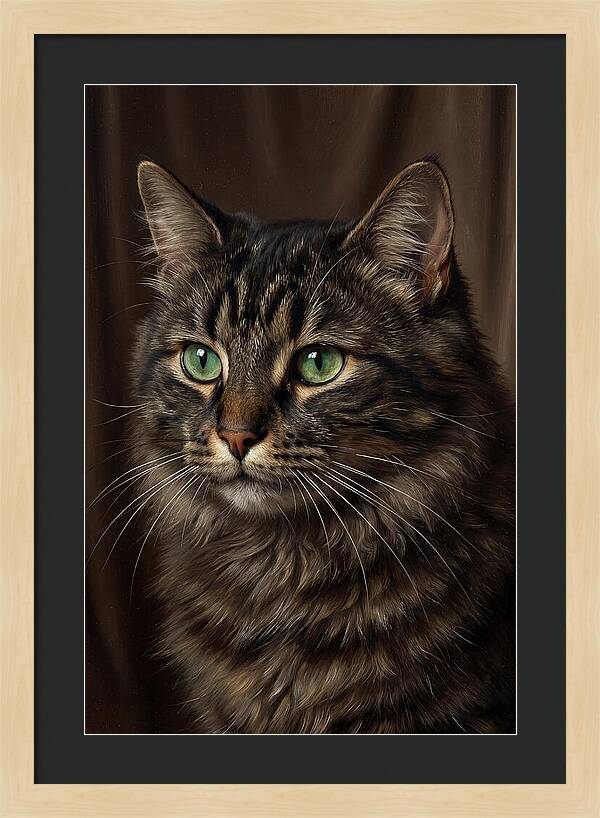 Majestic Feline Portrait
