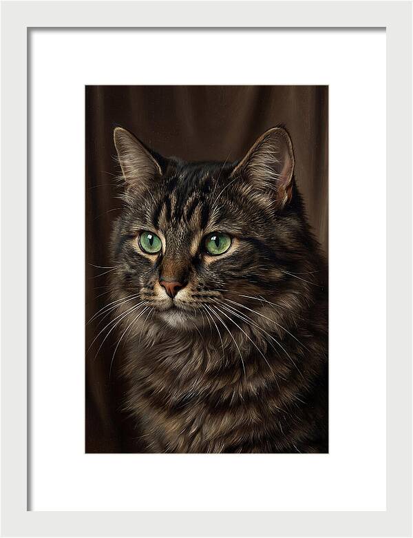 Majestic Feline Portrait