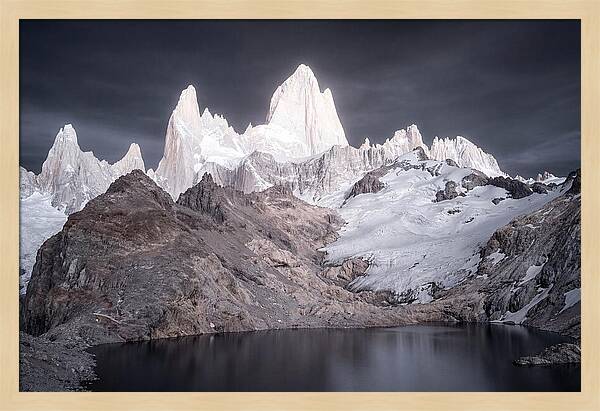 Majestic Fitz Roy At Dawn