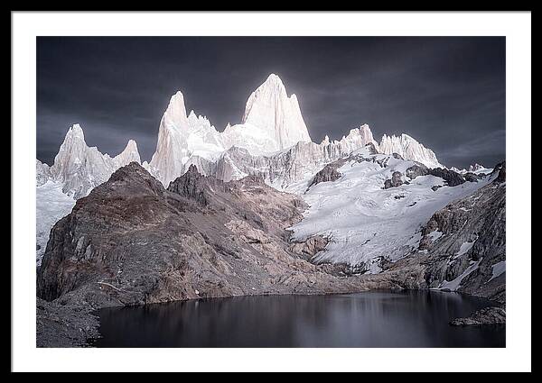 Majestic Fitz Roy At Dawn