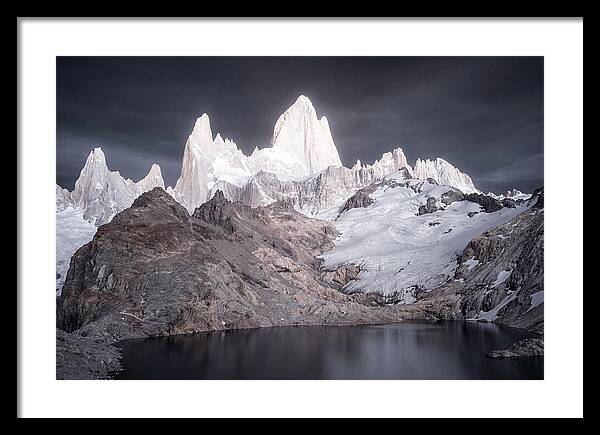 Majestic Fitz Roy At Dawn