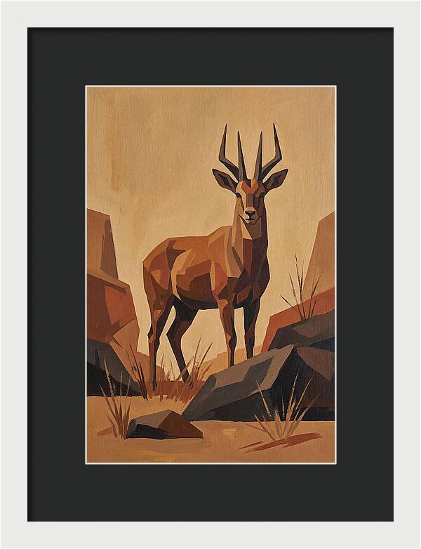Majestic Four Horned Antelope 3337