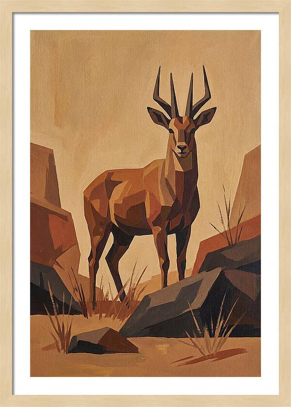 Majestic Four Horned Antelope 3337
