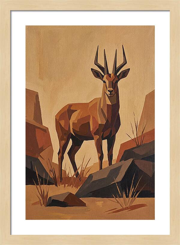Majestic Four Horned Antelope 3337