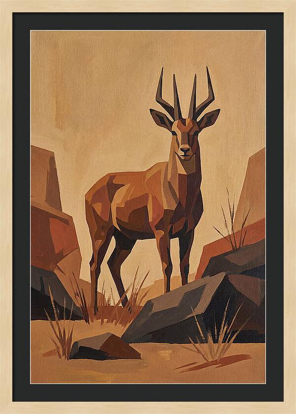 Majestic Four Horned Antelope 3337