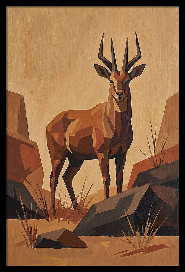 Majestic Four Horned Antelope 3337