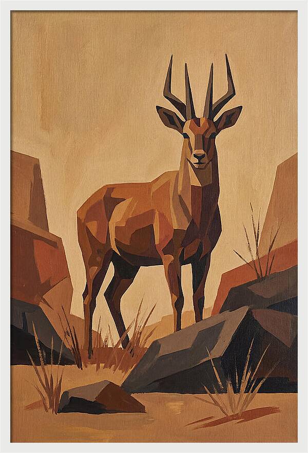 Majestic Four Horned Antelope 3337