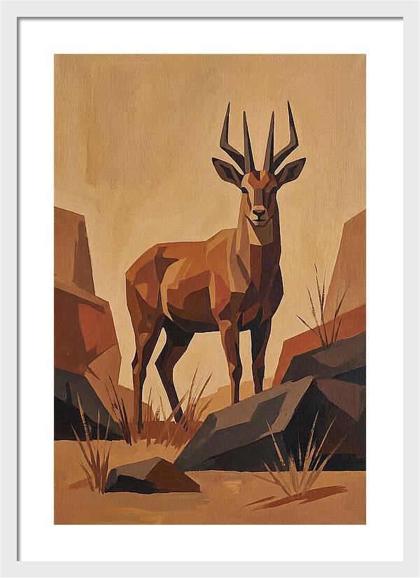 Majestic Four Horned Antelope 3337