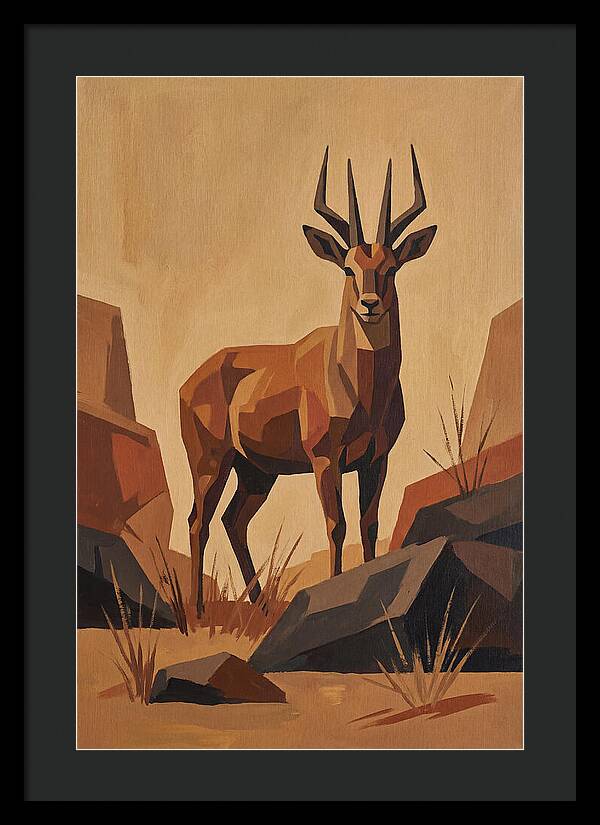 Majestic Four Horned Antelope 3337