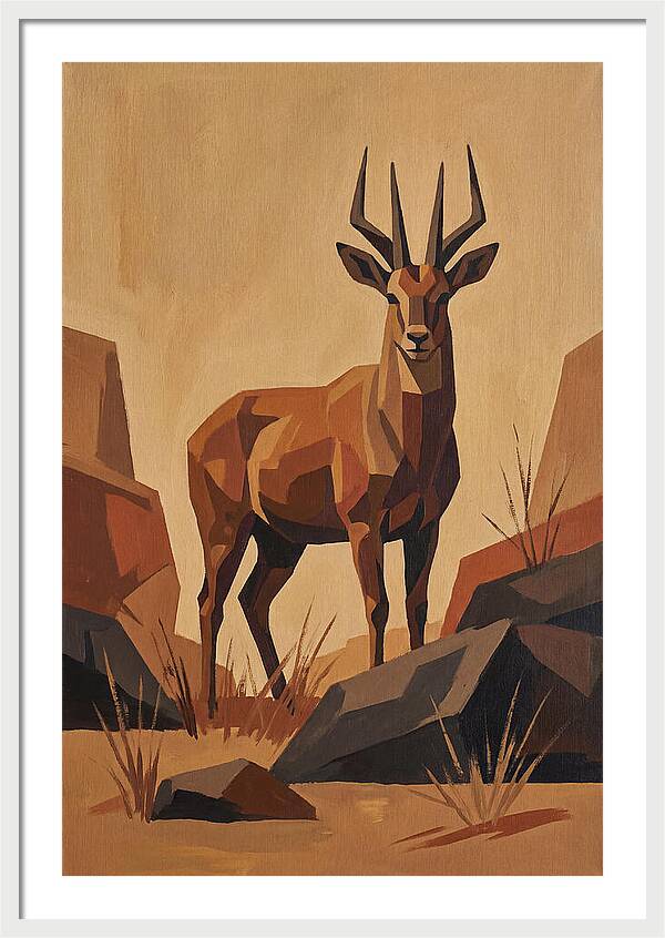 Majestic Four Horned Antelope 3337