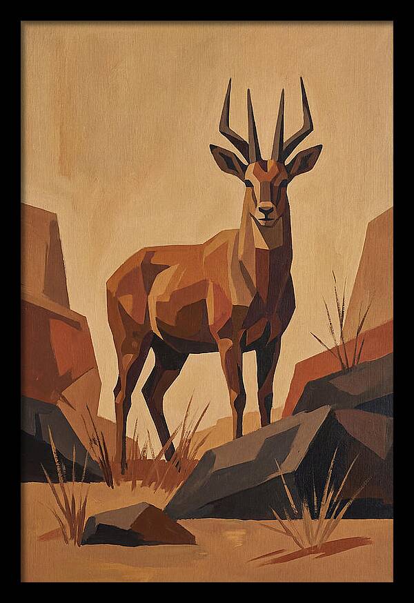 Majestic Four Horned Antelope 3337