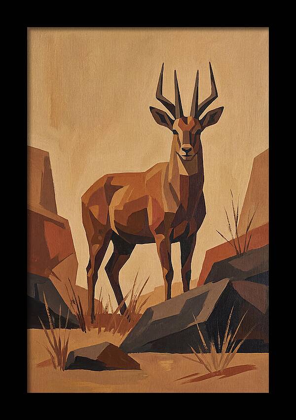 Majestic Four Horned Antelope 3337