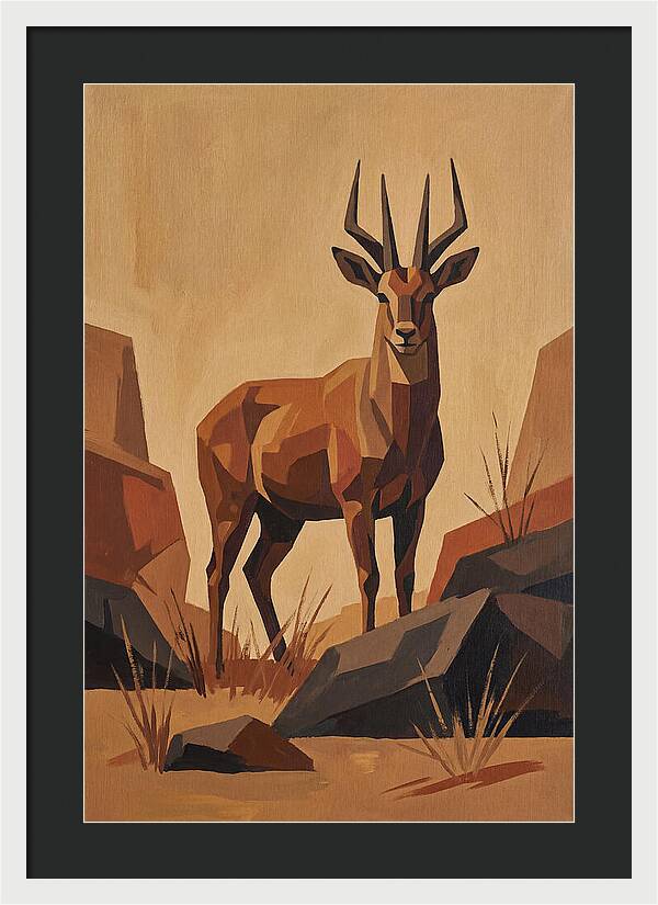 Majestic Four Horned Antelope 3337