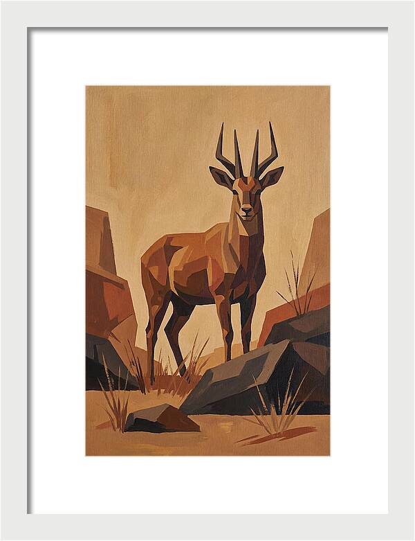 Majestic Four Horned Antelope 3337