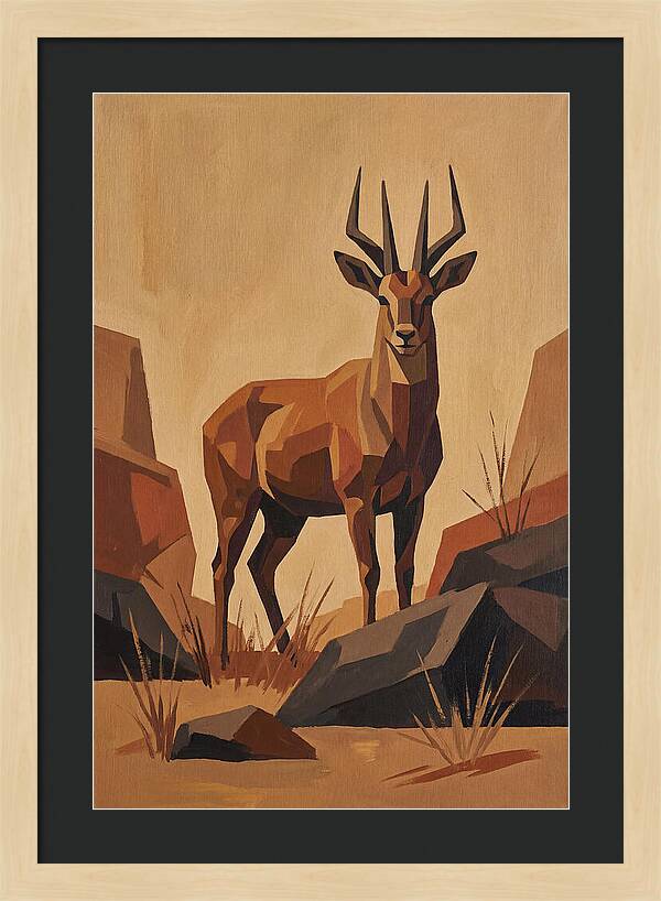 Majestic Four Horned Antelope 3337