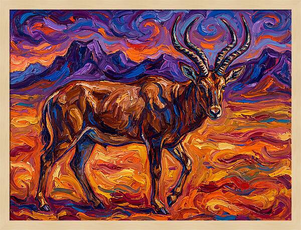 Majestic Four Horned Antelope