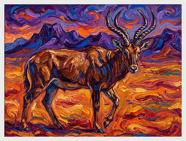 Majestic Four Horned Antelope