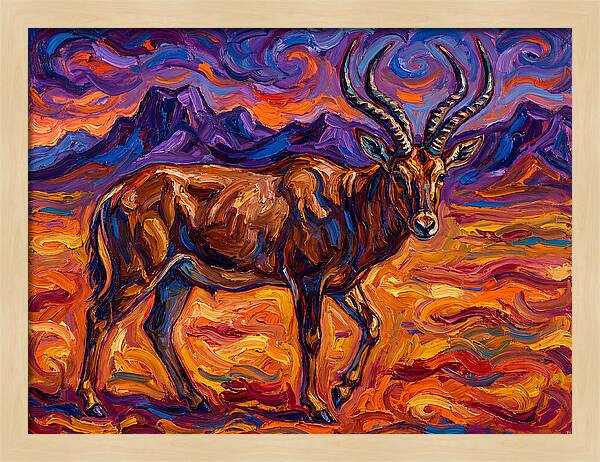 Majestic Four Horned Antelope