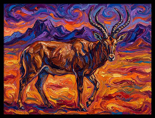 Majestic Four Horned Antelope