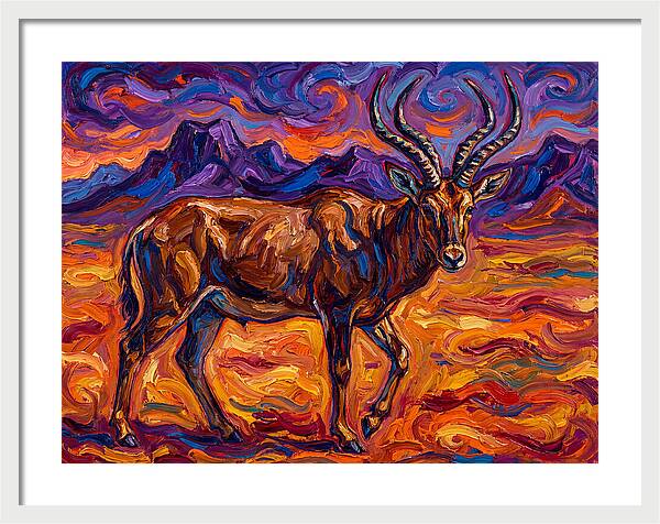 Majestic Four Horned Antelope