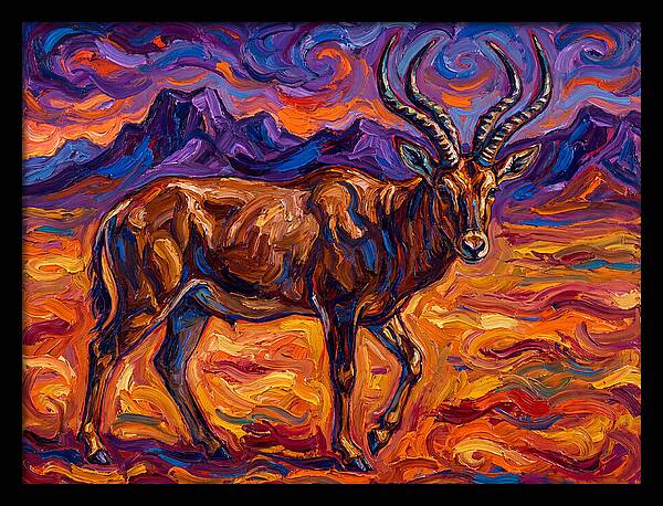 Majestic Four Horned Antelope