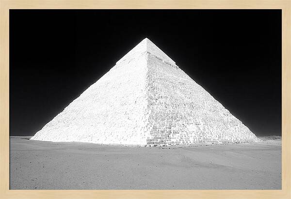 Majestic Giza Pyramid At Sunrise