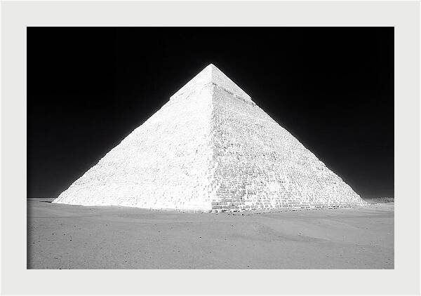 Majestic Giza Pyramid At Sunrise