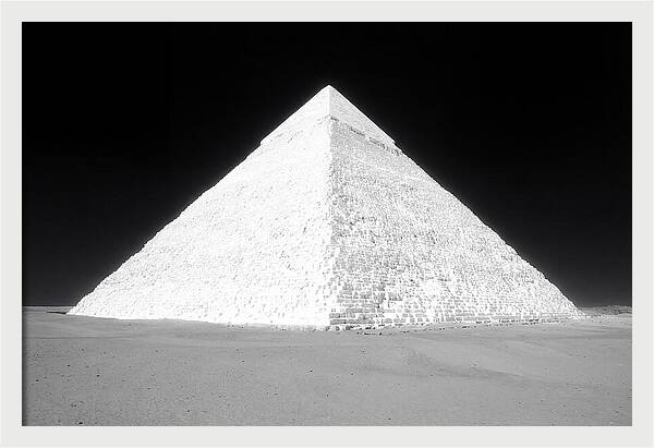 Majestic Giza Pyramid At Sunrise