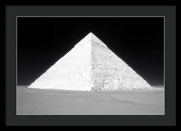 Majestic Giza Pyramid At Sunrise