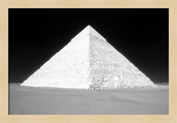 Majestic Giza Pyramid At Sunrise