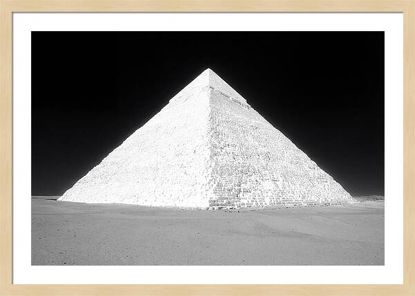 Majestic Giza Pyramid At Sunrise