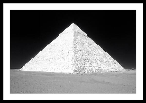 Majestic Giza Pyramid At Sunrise