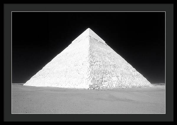 Majestic Giza Pyramid At Sunrise