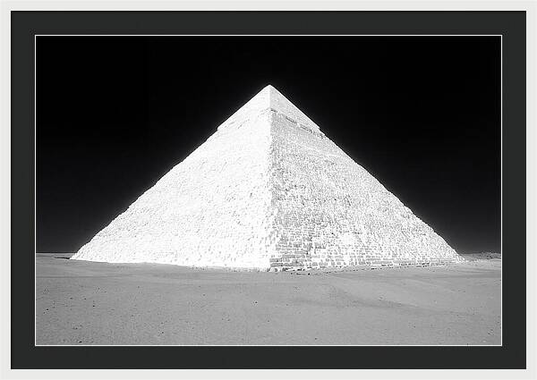 Majestic Giza Pyramid At Sunrise