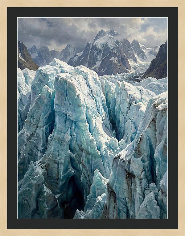Majestic Glacier Landscape