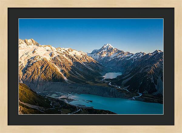 Majestic Glacier Peaks