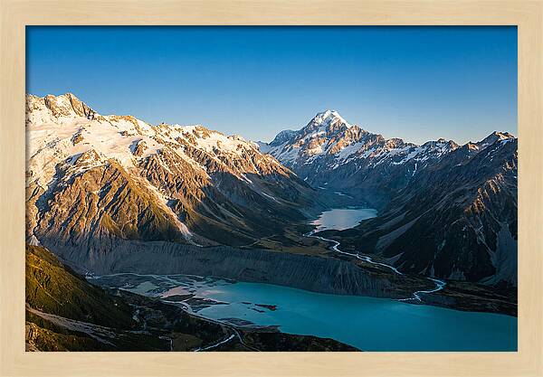 Majestic Glacier Peaks