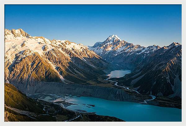 Majestic Glacier Peaks