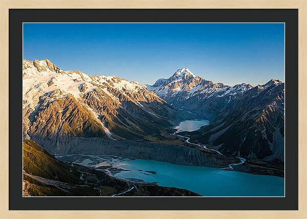 Majestic Glacier Peaks