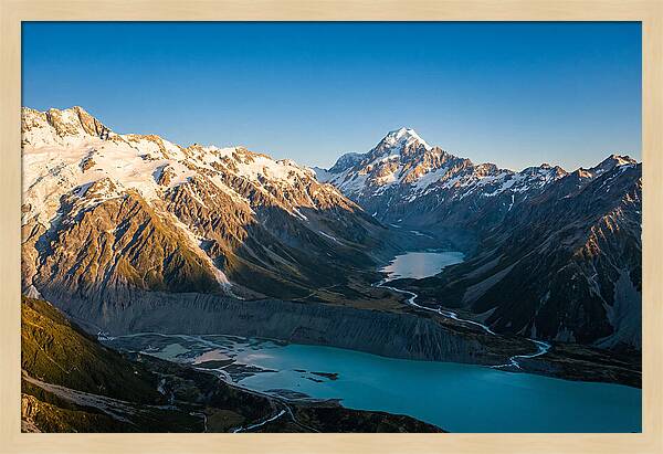 Majestic Glacier Peaks