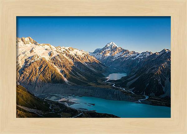 Majestic Glacier Peaks